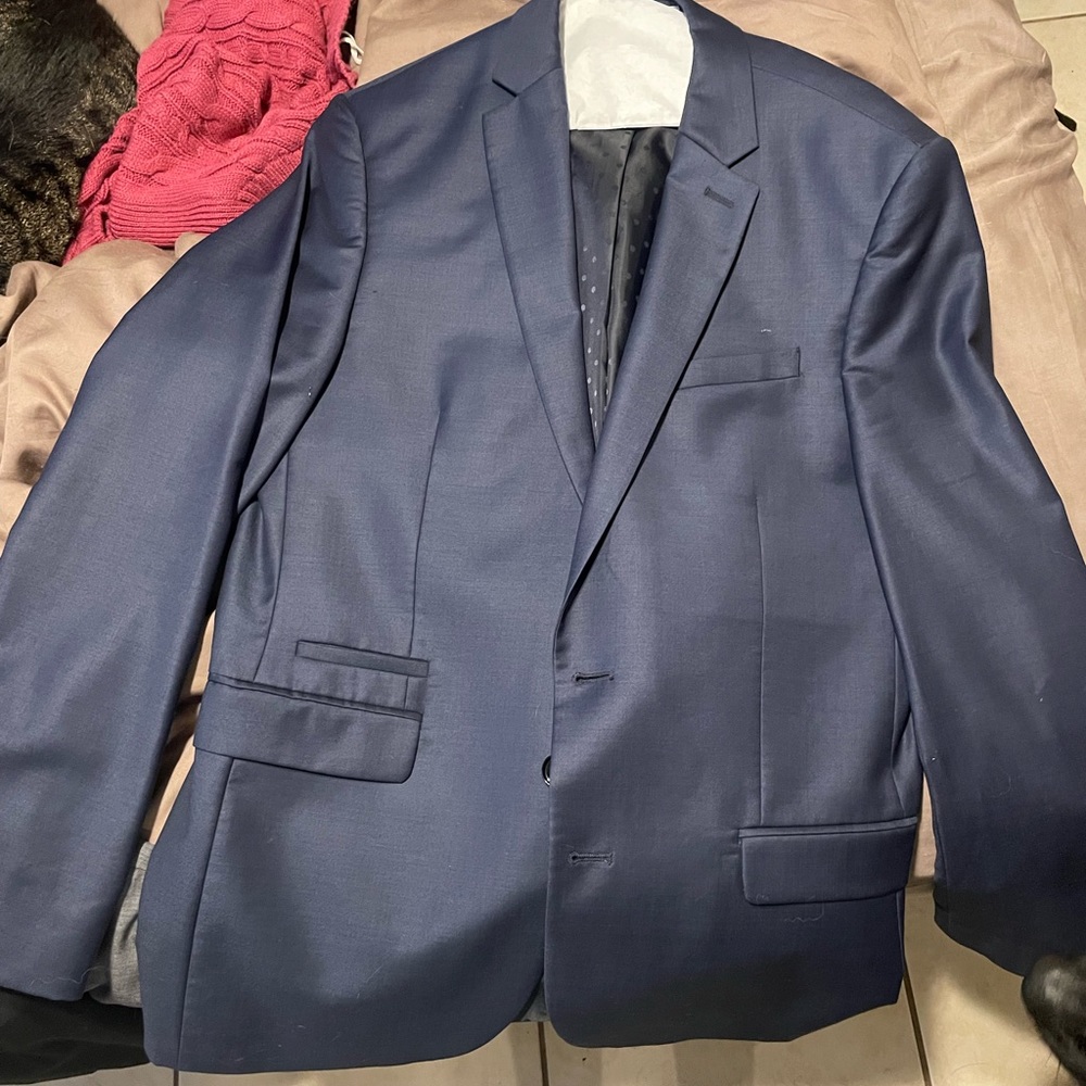 Express Mens blue suit